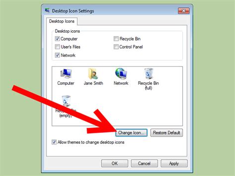 how to remove trash bin icon from desktop